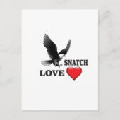 vogelliefdessnatch briefkaart (Voorkant)