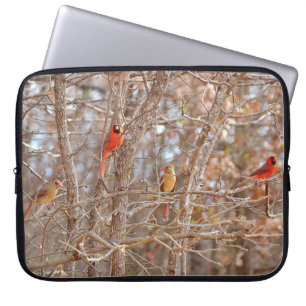 Vogelliefhebber Kardinaal Koppels Natuur Laptop Ho Sleeve