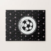 Vogelliefhebber Stars Pattern Girls gepersonalisee Legpuzzel (Horizontaal)