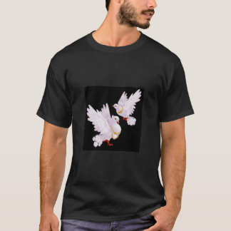 Vogelliefhebber t-shirts ontwerp voor man.