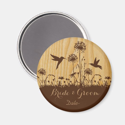 Vogelliefhebbers redden de datummagneet magneet (Voorkant / Achterkant)