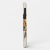 Vogellijn en duif Case-Mate iPhone case (Achterkant/links)