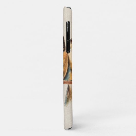 Vogellijn en duif Case-Mate iPhone case (Achterkant/links)