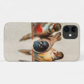 Vogellijn en duif Case-Mate iPhone case (Achterkant (horizontaal))