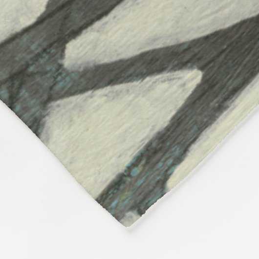 vogellijn I Fleece Deken (Hoek)