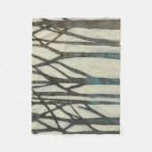 vogellijn I Fleece Deken (Voorkant)