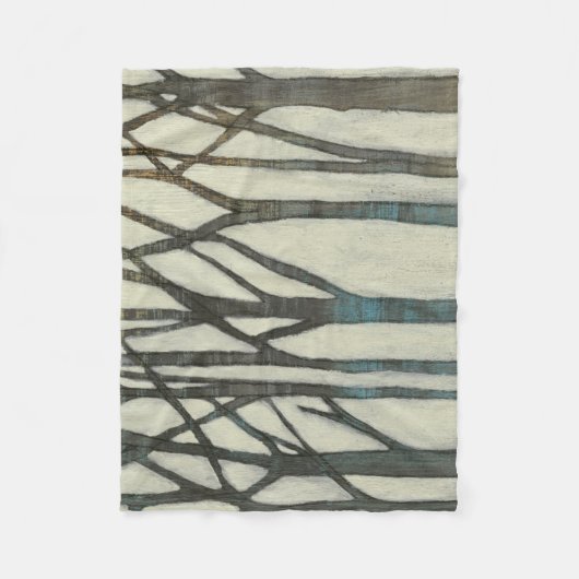 vogellijn I Fleece Deken (Voorkant)