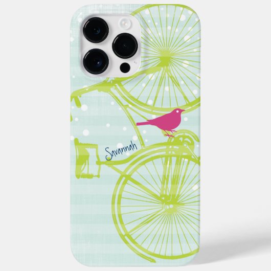 vogellinggroene bike iphone 5 Case-Mate iPhone case (Achterkant)