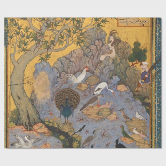 Vogelloop van de Heabiballah van Sava Cadeaupapier (Vlak)