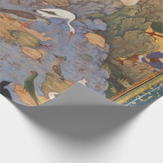 Vogelloop van de Heabiballah van Sava Cadeaupapier (Hoek)