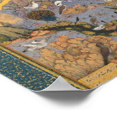 Vogelloop van de Heabiballah van Sava Poster (Hoek)