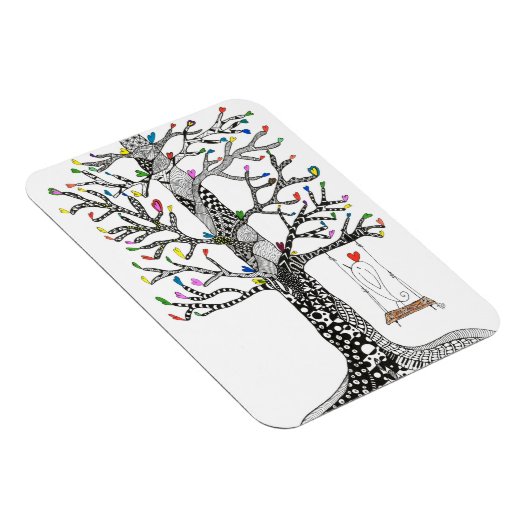 Vogelmagneten 3 "x4" magneet (Rechterzijde)