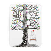 Vogelmagneten 3 "x4" magneet (Verticaal)