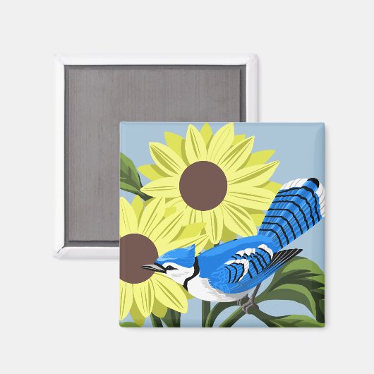 Vogelmagneten Magneet (Voorkant / Achterkant)