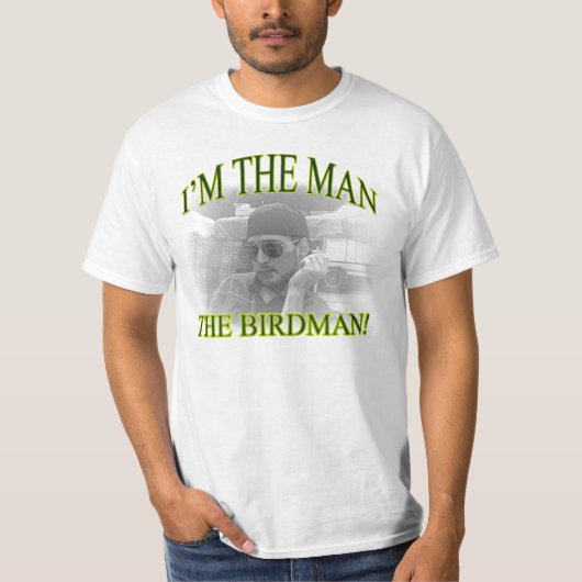 vogelman t-shirt (Voorkant)