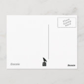 Vogelmasker Briefkaart (Achterkant)