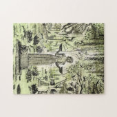 Vogelmeisje, Bonaventure begraafplaats, Savannah,  Legpuzzel (Horizontaal)