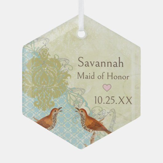  vogelmeisje van de  zeebaars van Ornamenten (Voorkant)