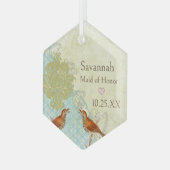  vogelmeisje van de  zeebaars van Ornamenten (Voorkant links)