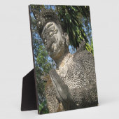 Vogelmens Wai ... Nong Khai, Isaan, Thailand Fotoplaat (Zijkant)