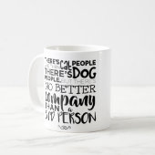 Vogelmensen Koffiemok (Voorkant links)