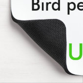 Vogelmensen zijn Nuts! Mousepad Muismat (Hoek)