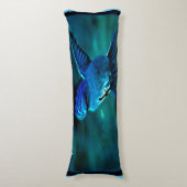 Vogelmodellen: Berg Bluebird 01-01 Lichaamskussen (Voorkant Verticaal)