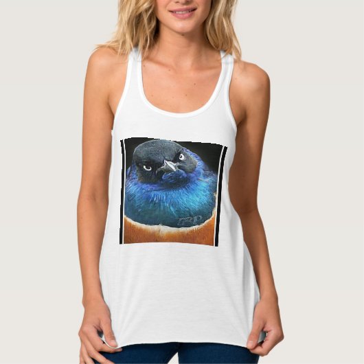 Vogelmodellen: Mad Birds 01-01 Tanktop (Voorkant)