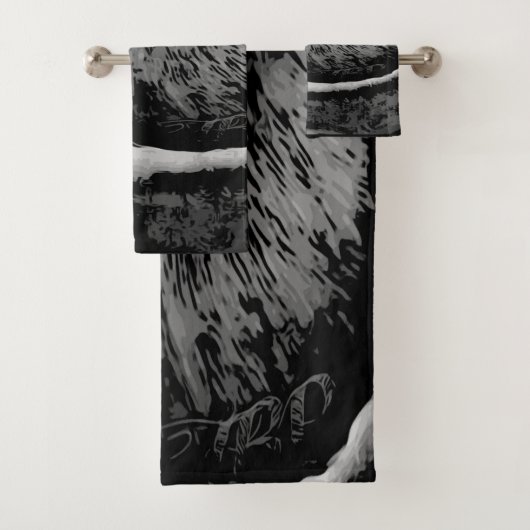 Vogelmodellen: Mad Birds 01-02 Bad Handdoek (Insitu)