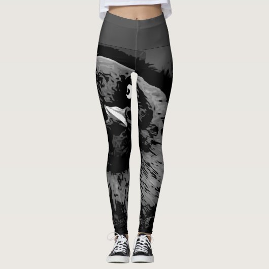 Vogelmodellen: Mad Birds 01-02 Leggings (Voorkant)