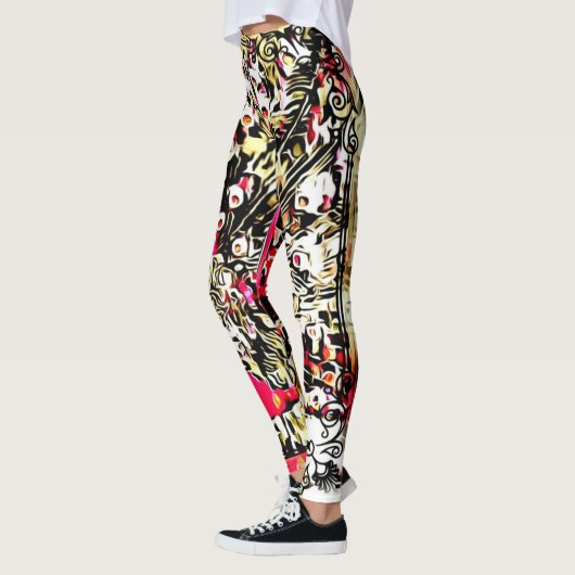 Vogelmodellen: pacocks 01 leggings (Links)