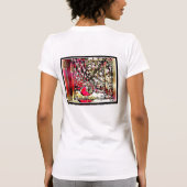 Vogelmodellen:  pacocks 01 t-shirt (Achterkant)