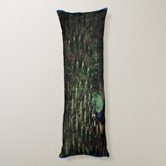 Vogelmodellen:  pacocks 03-05 lichaamskussen (Achterkant (Verticaal))