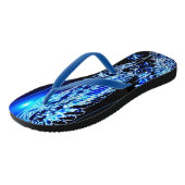 Vogelmodellen: vergrote adelaar 01-01 teenslippers (Schuin)