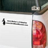 Vogelmoederhommel voor adoptie bumpersticker (Op Truck)