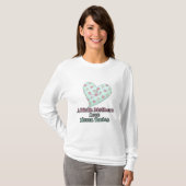 Vogelmoeders liefde verflauwt nooit t-shirt (Voorkant volledig)