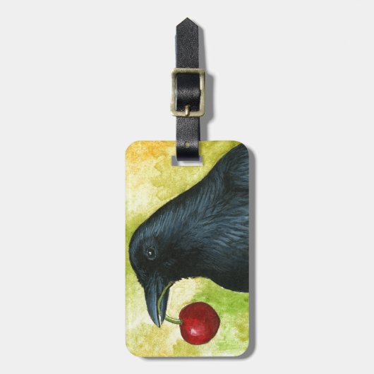 Vogelmoeras 55 bagagelabel (Voorkant verticaal)