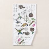 Vogelmoeren Draaikrokken Bad Handdoek (Handdoek)