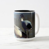 Vogelmok Tweekleurige Koffiemok (Voorkant rechts)