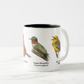 VogelMok Tweekleurige Koffiemok (Voorkant rechts)