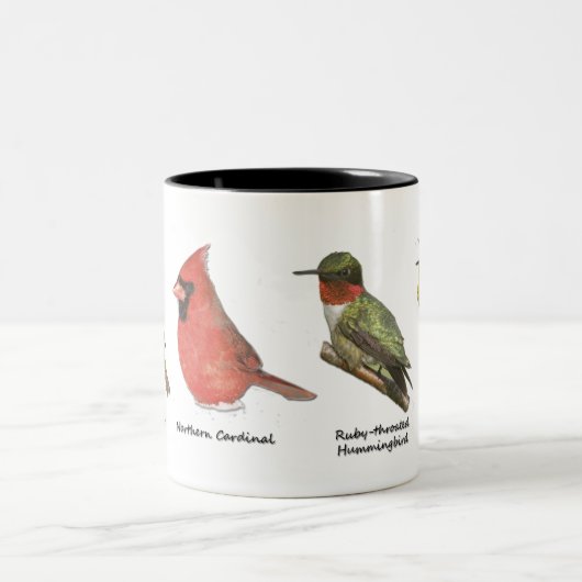 VogelMok Tweekleurige Koffiemok (Center)