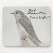 Vogelmuis mat muismat (Voorkant)