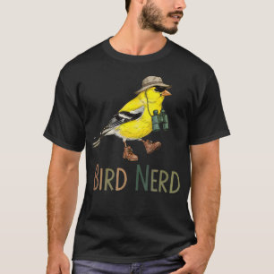 Vogelnerd Amerikaanse Goudvink Vogelspotten T-shirt