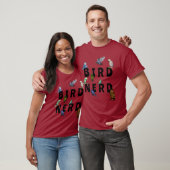 VOGELNERD, papegaaien, uil, duiven, kookaburra T-shirt (Unisex)