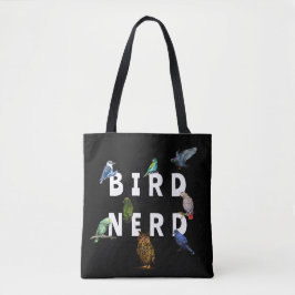 VOGELNERD, papegaaien, uil, duiven, kookaburra Tote Bag