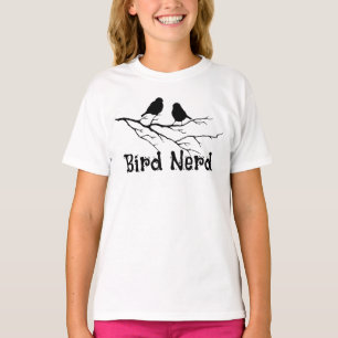 Vogelnerd Plezierige Vogelspotter Vogelaars T-shirt