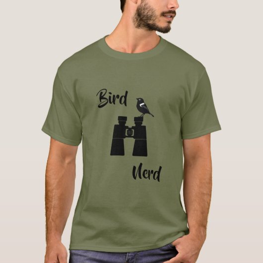 Vogelnerd T-shirt (Voorkant)