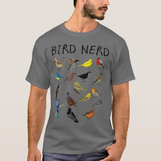 'Vogelnerd Verschillende vogelsoorten' Cute Bird G T-shirt