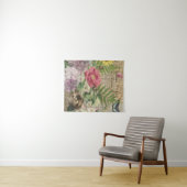 Vogelnest bloementuin Bloemvlinderkunst Wandkleed (In Situ (horizontaal))