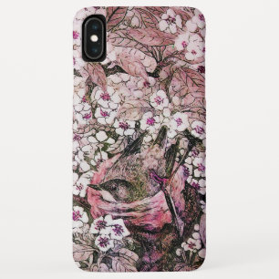 VOGELNEST, BOMEN MET WITTE PINKSTROMEN Case-Mate iPhone CASE
